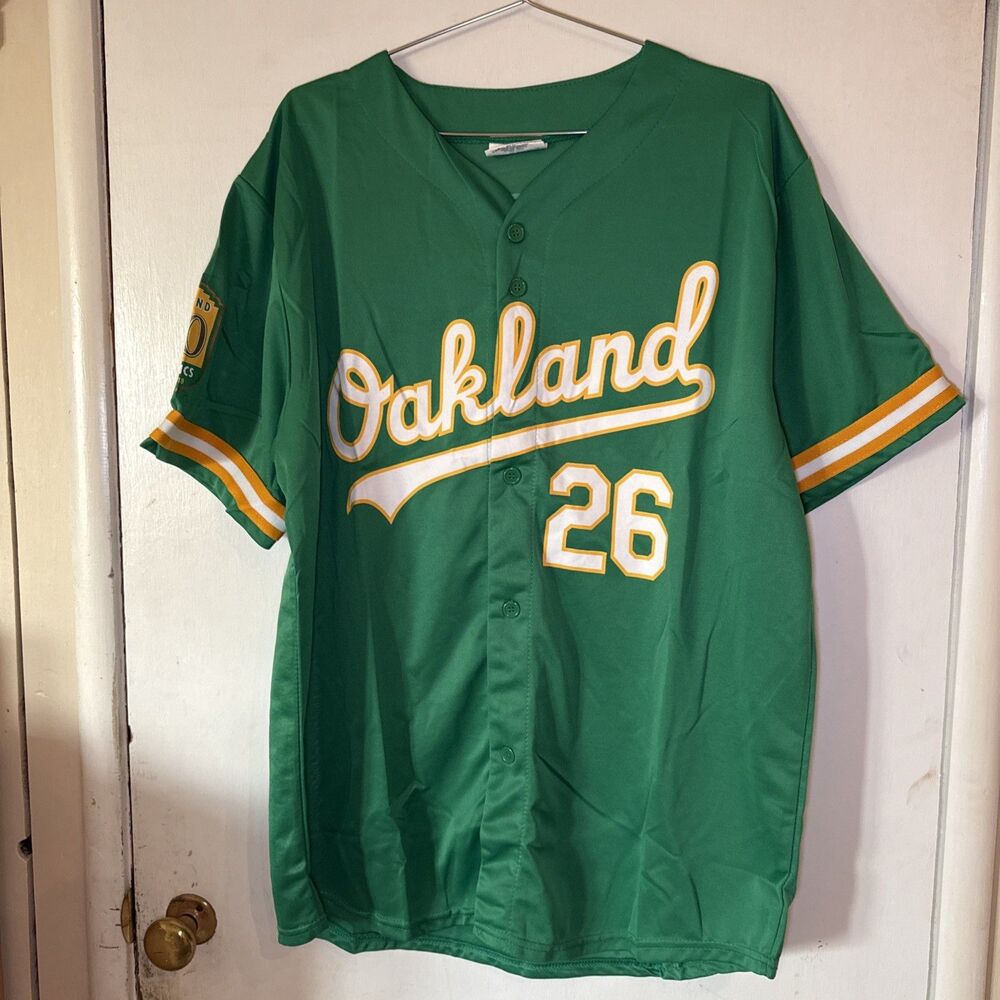 Oakland Athletics A’s Matt Chapman 2018 50th Anniversary MLB Jersey #26 | XL